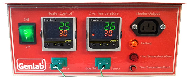 Benchtop temperature clearance controller